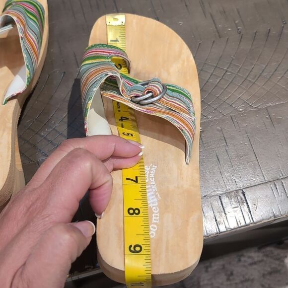 Y2K Skechers Canvas Clog Sandals Something Else Sz 7 - Picture 10 of 10